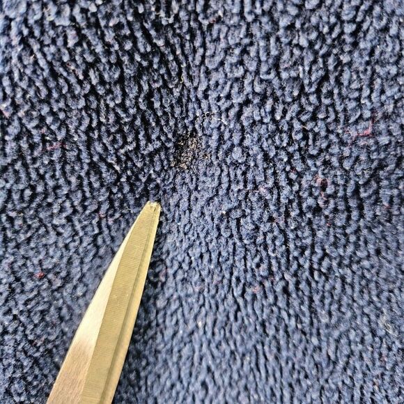 Champs Sports Sweater Mens Large Blue Fleece 1/4 Zip Pullover Jacket - Picture 3 of 10